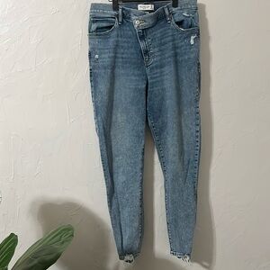 Abercrombie & Fitch super skinny ankle high rise